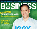 Dynamic Business Magazine cover for article writing portfolio