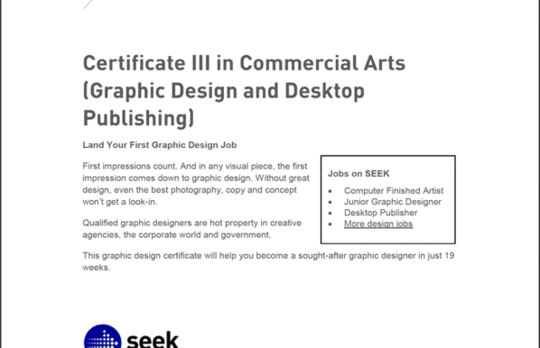 SEEK Learning SEO Web Copywriting Sample