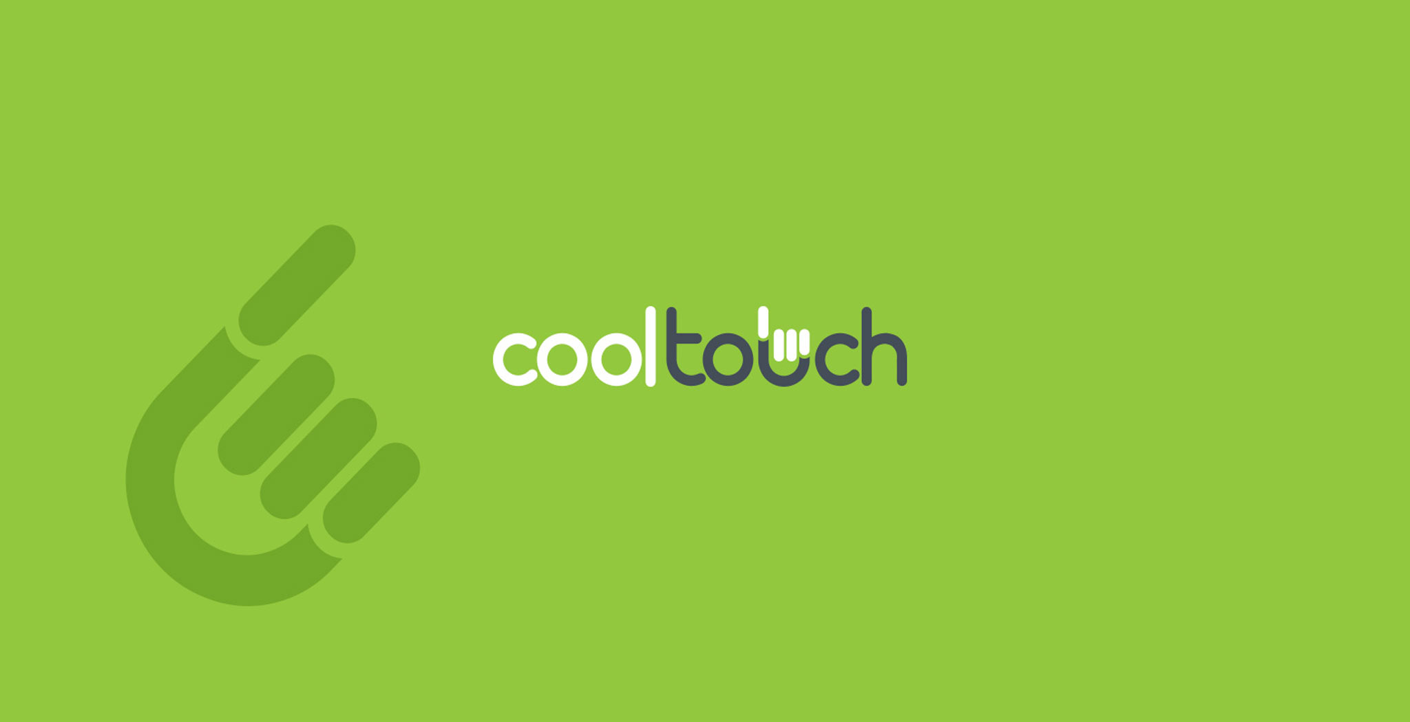 Cool Touch logo for design portfolio