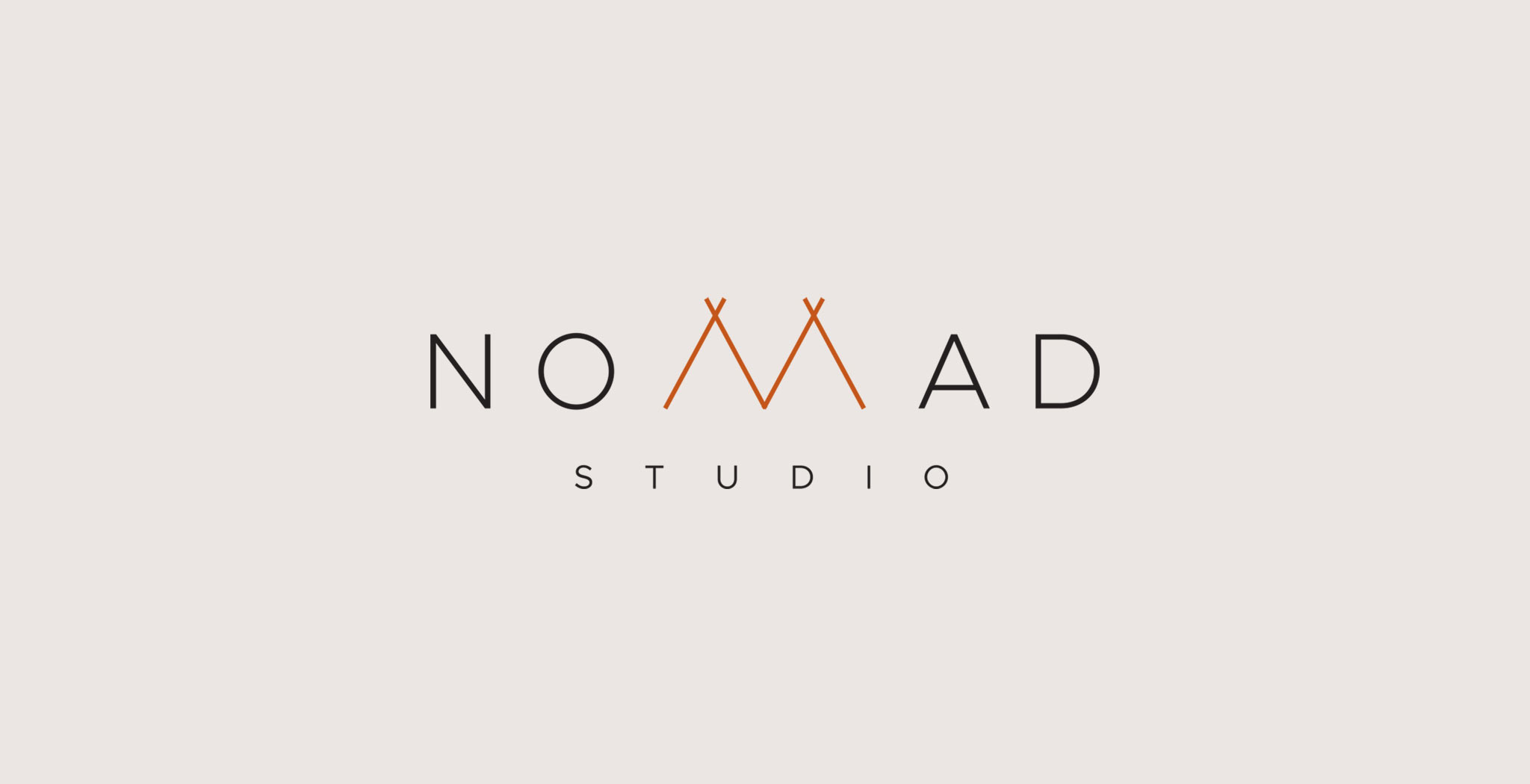 Nomad logo for design portfolio
