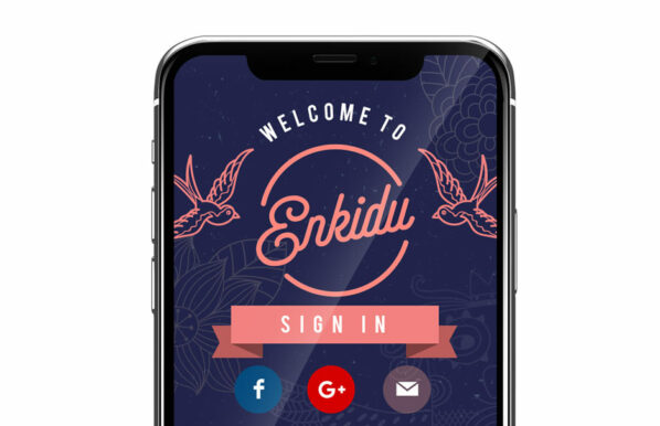 Enkidu app design sample 3