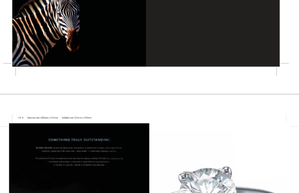 Swana Diamonds jewellery brochure copywriting