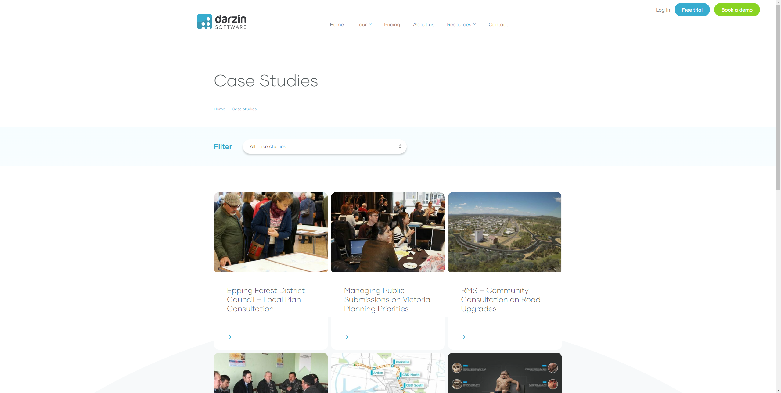 Darzin case studies design and development sample